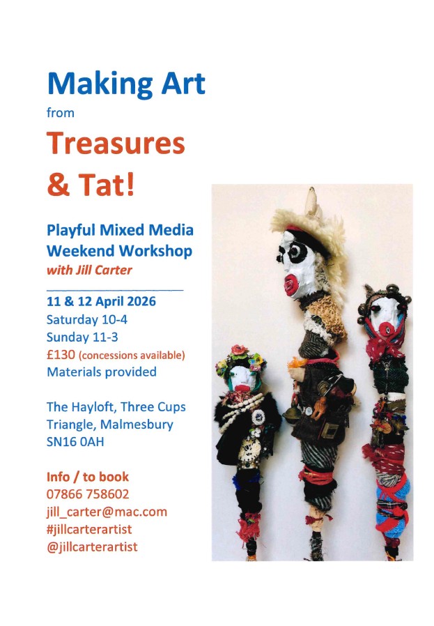 Making Art from Treasures and Tat!